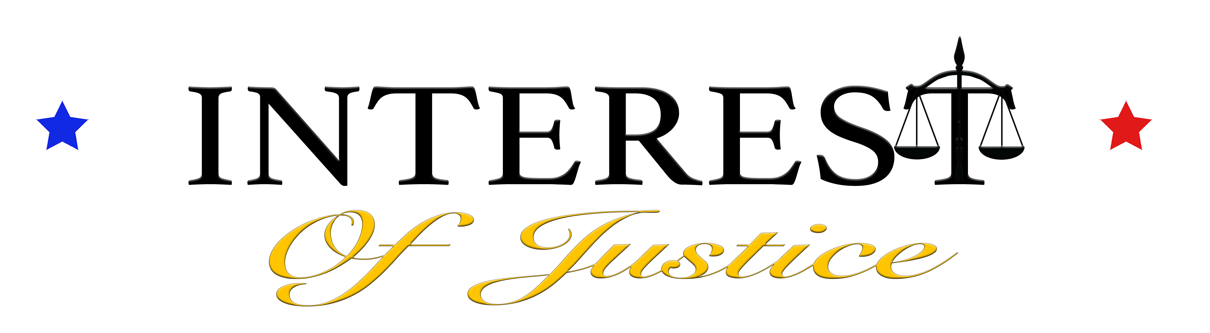 Interest Of Justice Logo layers